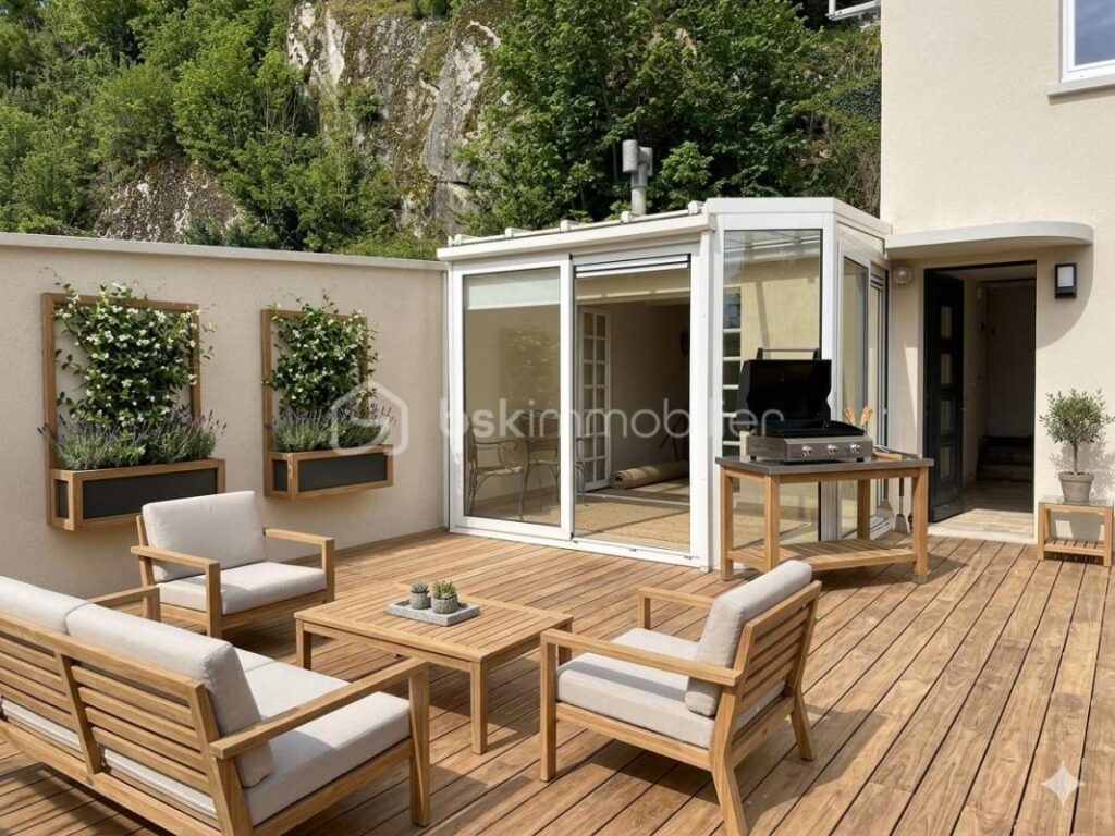 Maison située à quelques pas du centre ville ! – 5 pièces – 4 chambres – 120 m²