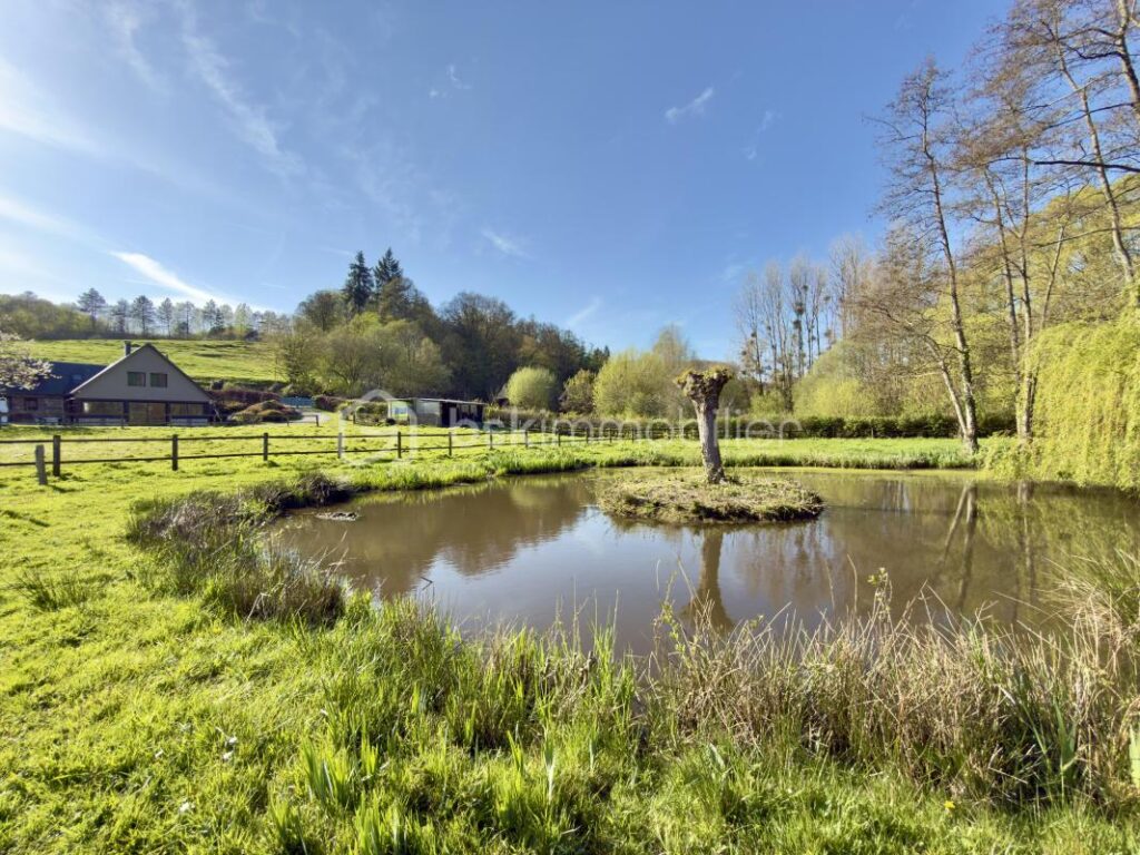 🏡 Maison pleine de charme 160 m² avec terrain exceptionnel de 5 500 m² – Rives-en-Seine – 8 pièces – 5 chambres – 160 m²