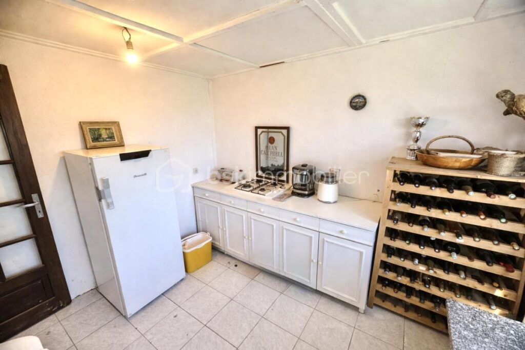 BARRAN – Maison de plain-pied 4 ch sur 4 500 m² – Garage 70m² avec 2 pièces à aménager en studio – 5 pièces – 4 chambres – 122 m²