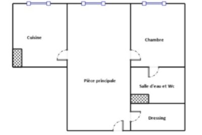 13010 st loup GRAND T2 ST LOUP VUE MER LOUE – 2 pièces – 1 chambre – 53 m²