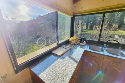 Maison de caractère divisible – Fort potentiel (gîte, locatif, familial) en Piémont Cévenol – Monoblet – 6 pièces – 4 chambres – 176 m²