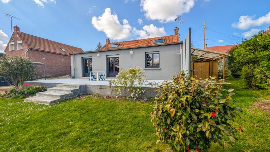 Maison individuelle de 102 m²,3 chambres,Jardin vue campagne – 5 pièces – 3 chambres – 102 m²