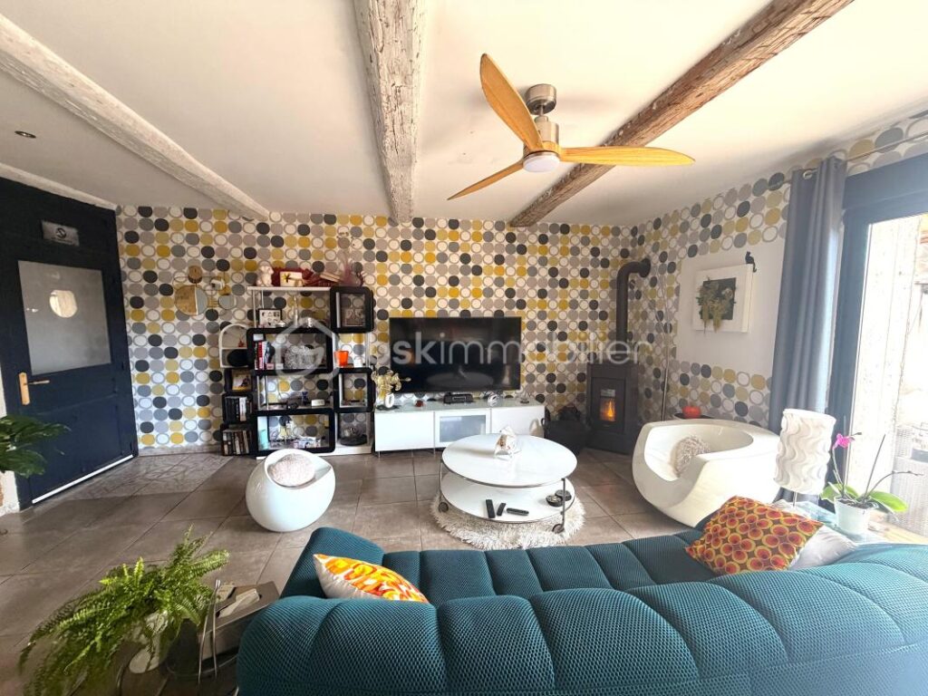 Maison vigneronne avec jardin et garage – 3 pièces – 2 chambres – 70 m²