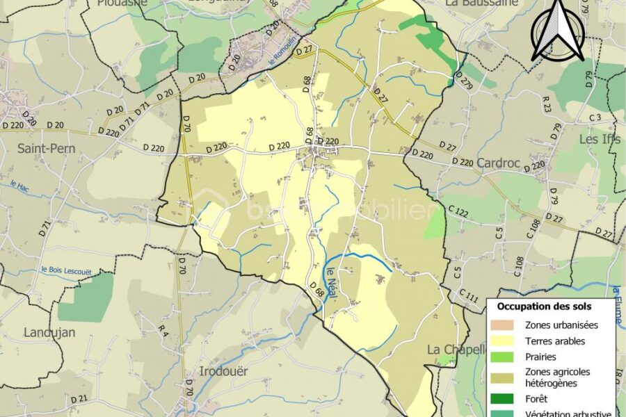 Terrain à vendre à Miniac sous becherel