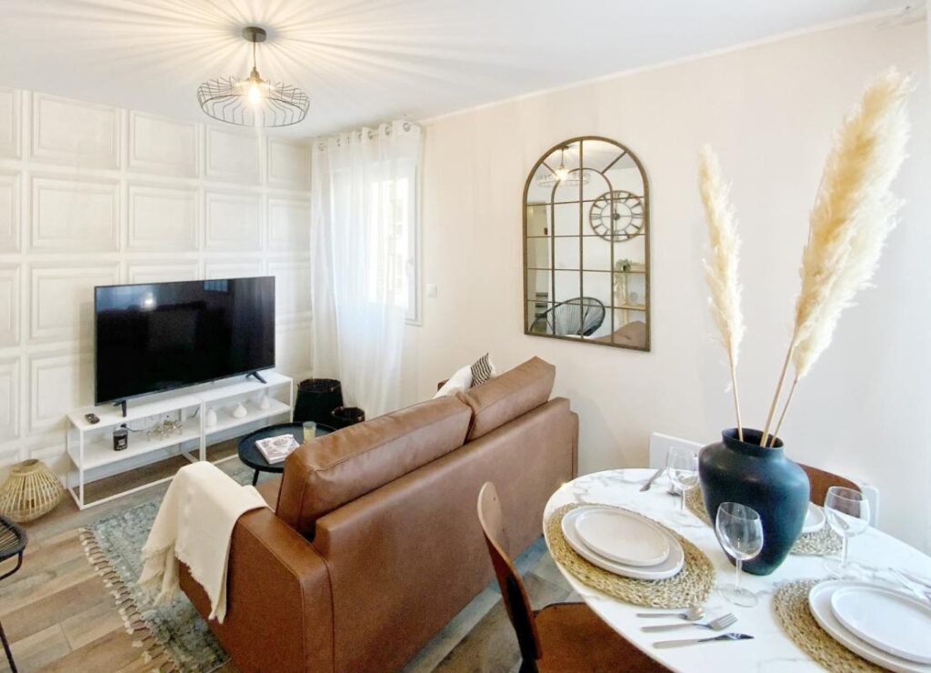 Colocation meublée équipée 3 chambres – 4 pièces – 3 chambres – 57 m²