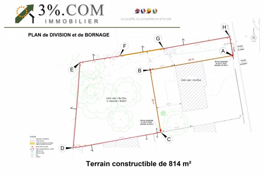 Terrain à vendre à Bouguenais
