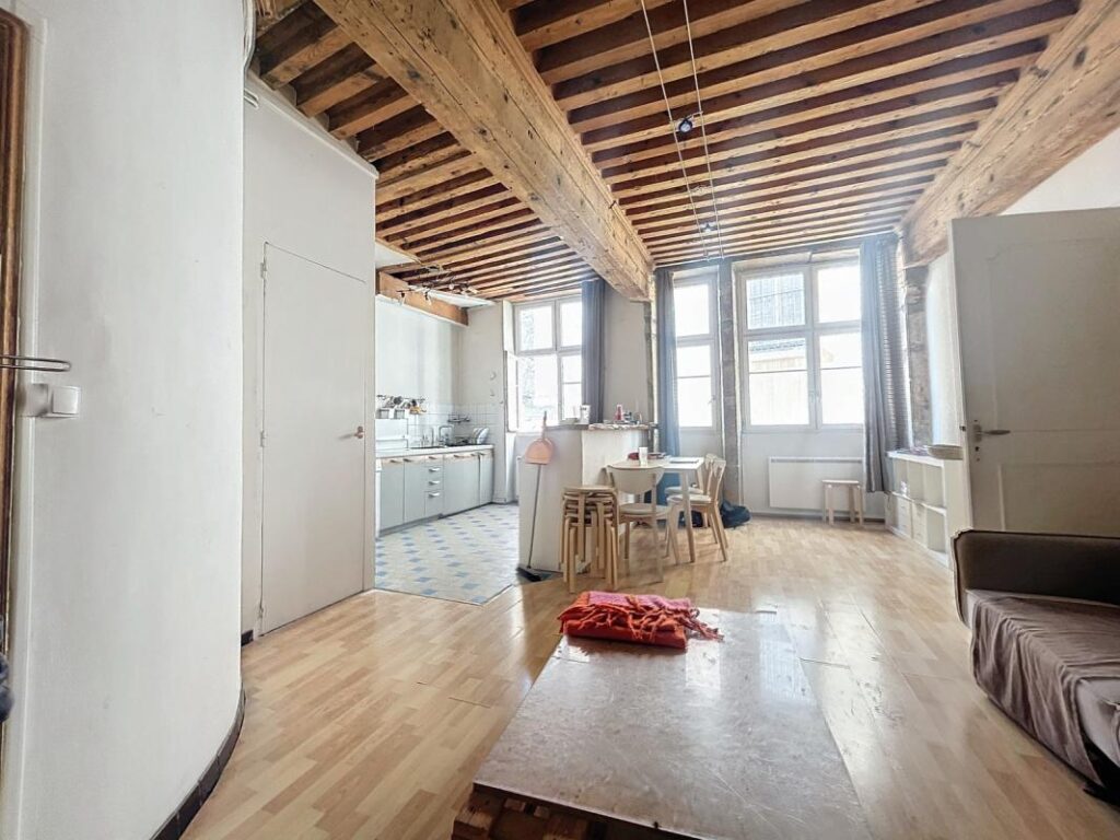 LOCATION LYON 5 APPARTEMENT T2 MEUBLE – 2 pièces – 1 chambre – 48 m²