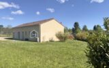Maison contemporaine de plain-pied – Lumineuse – Grand terrain – 4 pièces – 3 chambres – 89 m²