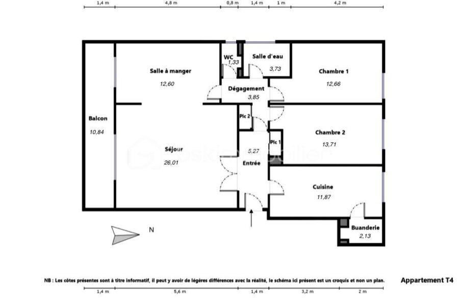 Appartement à vendre à Ville d avray