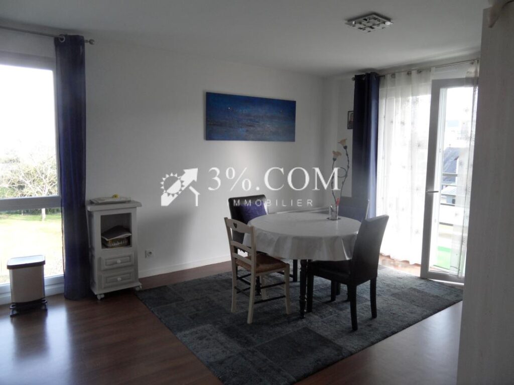 APPARTEMENT T3 61.74M2 + PARKING ATTRIBUE – 3 pièces – 2 chambres – 61 m²