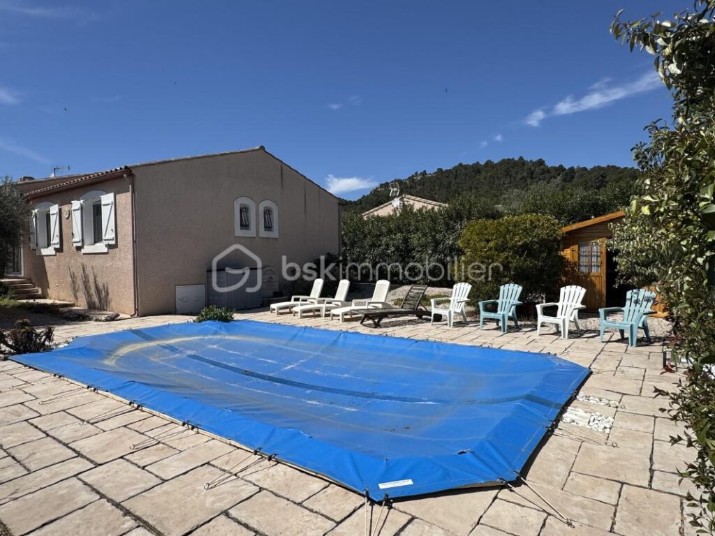 ** ** VILLA PLAIN-PIED 4 FACES AVEC PISCINE & VUE EXCEPTIONNELLE SUR LES CORBIÈRES ** ** – 5 pièces – 4 chambres – 109 m²