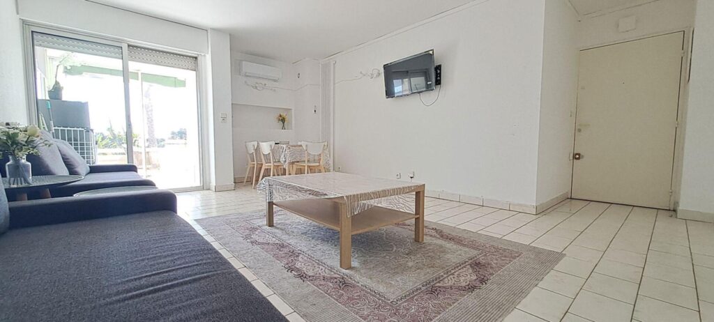 Bel Appartement T2 VUE MER – Quartier LA PLAGE 13008 Marseille – réf : 933 – 2 pièces – 1 chambre – 45 m²