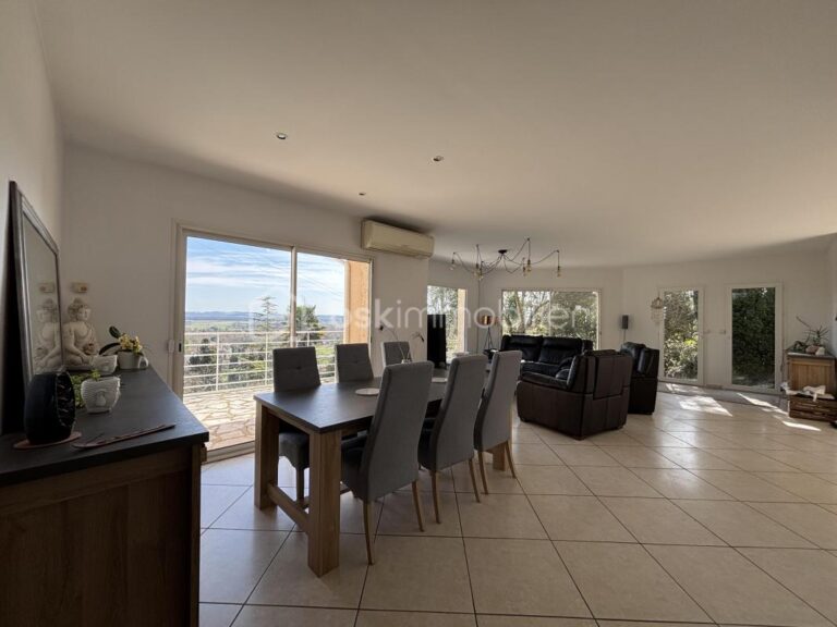 MAISON D’ARCHITECTE SUR RABASTENS – 8 pièces – 5 chambres – 219 m²