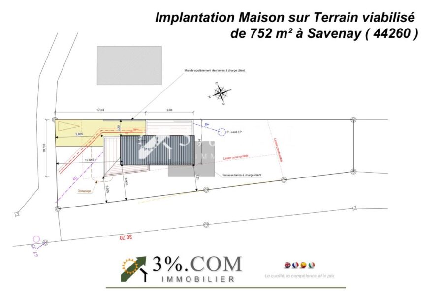 Terrain à vendre à Savenay