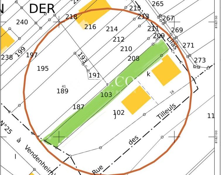 Terrain à vendre à Waltenheim sur zorn