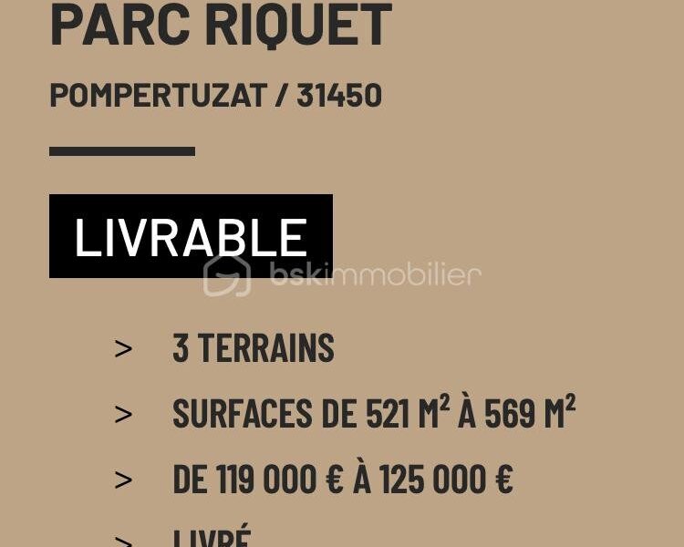 Terrain à vendre à Pompertuzat