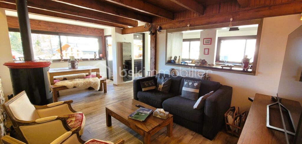 🏔️✨ APPARTEMENT D’EXCEPTION AVEC SPA PRIVATIF – LA FOUX D’ALLOS – ESPACE LUMIÈRE – 5 pièces – 3 chambres – 80 m²