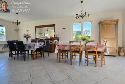 🌿 MAISON PLAIN-PIED – VUE CAMPAGNE SANS VIS-À-VIS – 2 587 M² DE TERRAIN – DÉPENDANCE 350 M² 🌿 – 5 pièces – 2 chambres – 111 m²