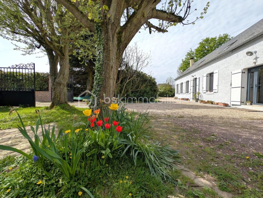 Maison de charme et sa dépendance 𝐚𝐮𝐱 𝐩𝐨𝐫𝐭𝐞𝐬 𝐝𝐮 𝐇𝐚𝐯𝐫𝐞, 𝐯𝐢𝐞 𝐝𝐞 𝐩𝐥𝐚𝐢𝐧-𝐩𝐢𝐞𝐝, 𝐣𝐚𝐫𝐝𝐢𝐧 𝐜𝐥𝐨𝐬 𝐞𝐭 𝐚𝐫𝐛𝐨𝐫é – 6 pièces – 4 chambres – 180 m²