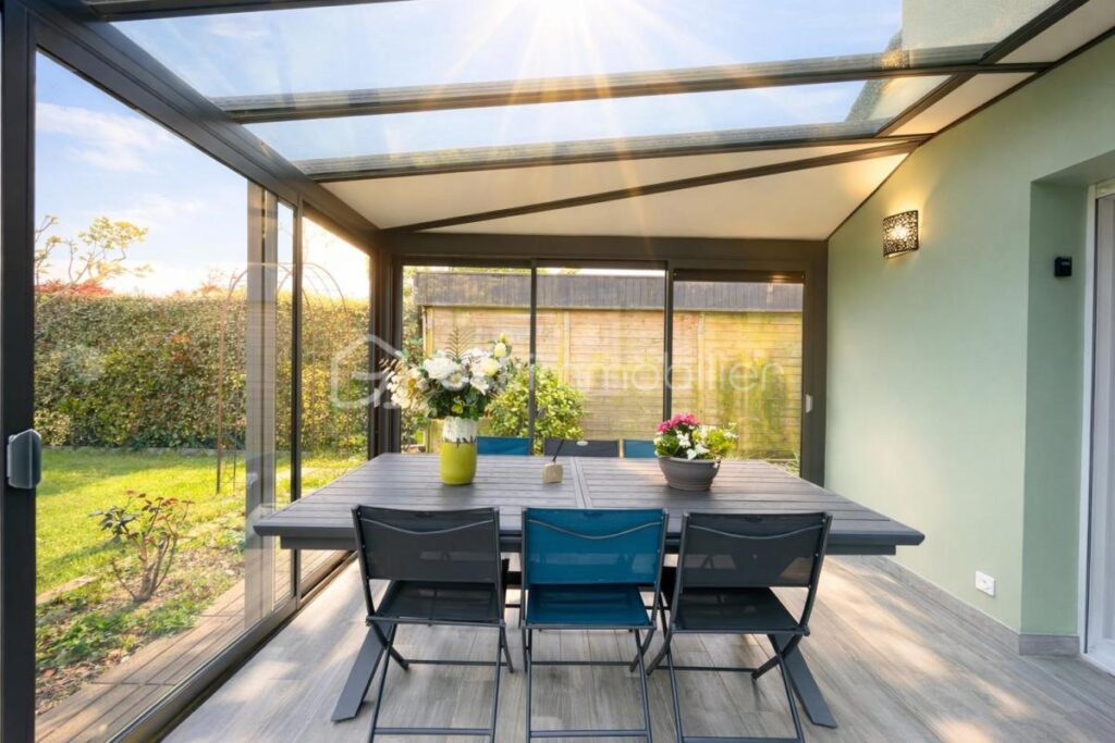 Maison 4 chambres avec véranda et jardin clos – Vue dégagée – 8 pièces – 4 chambres – 100 m²