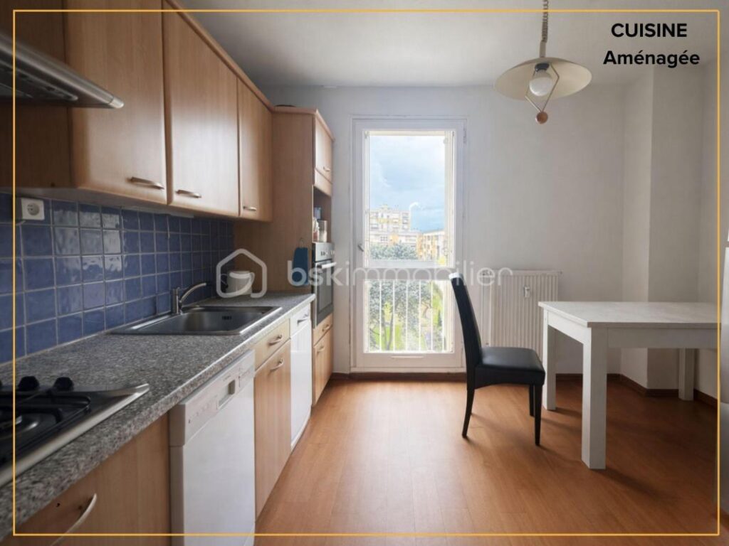 T3 lumineux avec balcon & clim + garage et cave / vendu libre – 3 pièces – 2 chambres – 72 m²