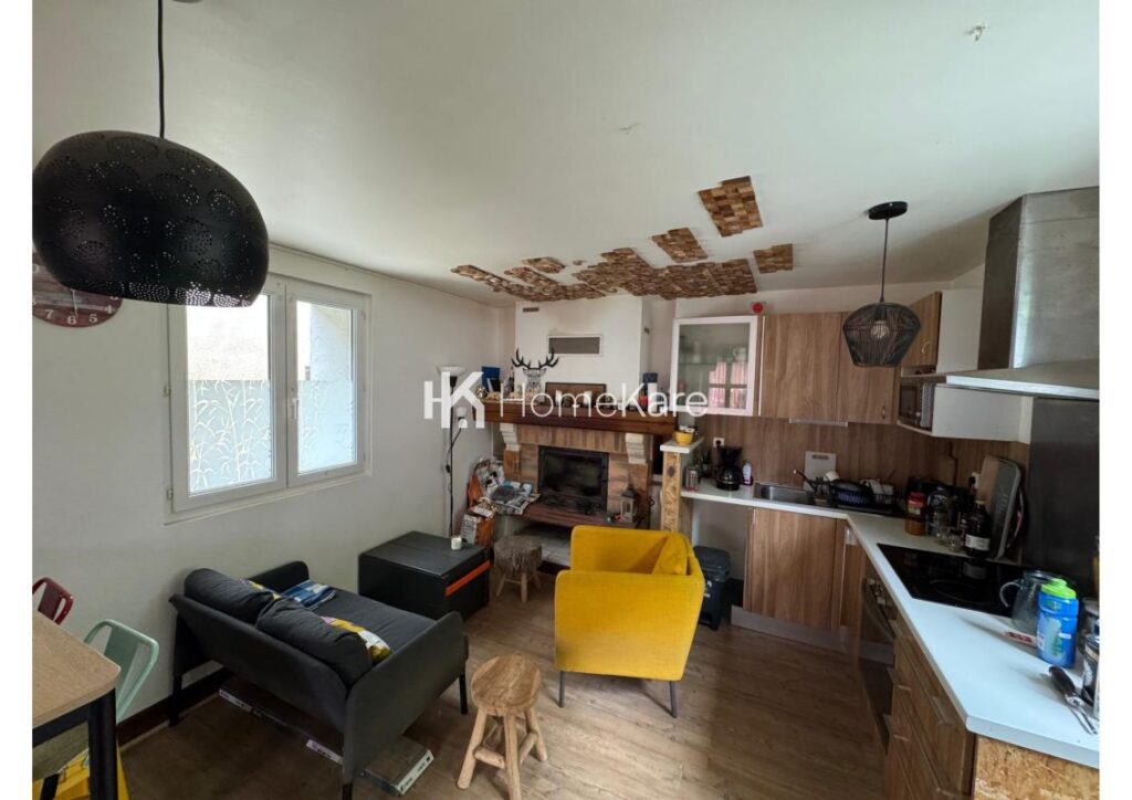 un petit nid au pied, des montagnes et de la vallée de la Barou – 3 pièces – 2 chambres – 45 m²