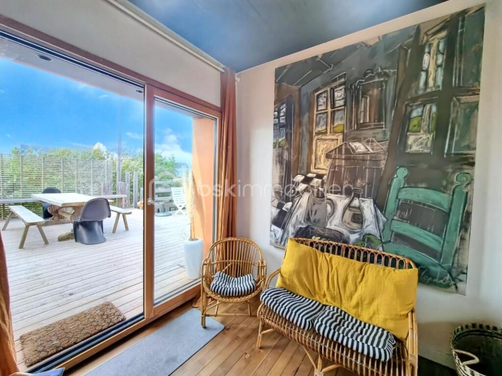 Treffiagat – Maison de famille entre mer et lumière – à 345 m de la plage, grande terrasse – 4 pièces – 3 chambres – 115 m²