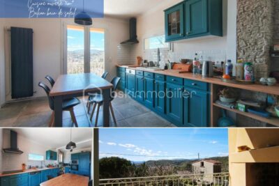 Maison familiale avec vue dominante – 6 pièces 170 m² – 6 pièces – 5 chambres – 170 m²