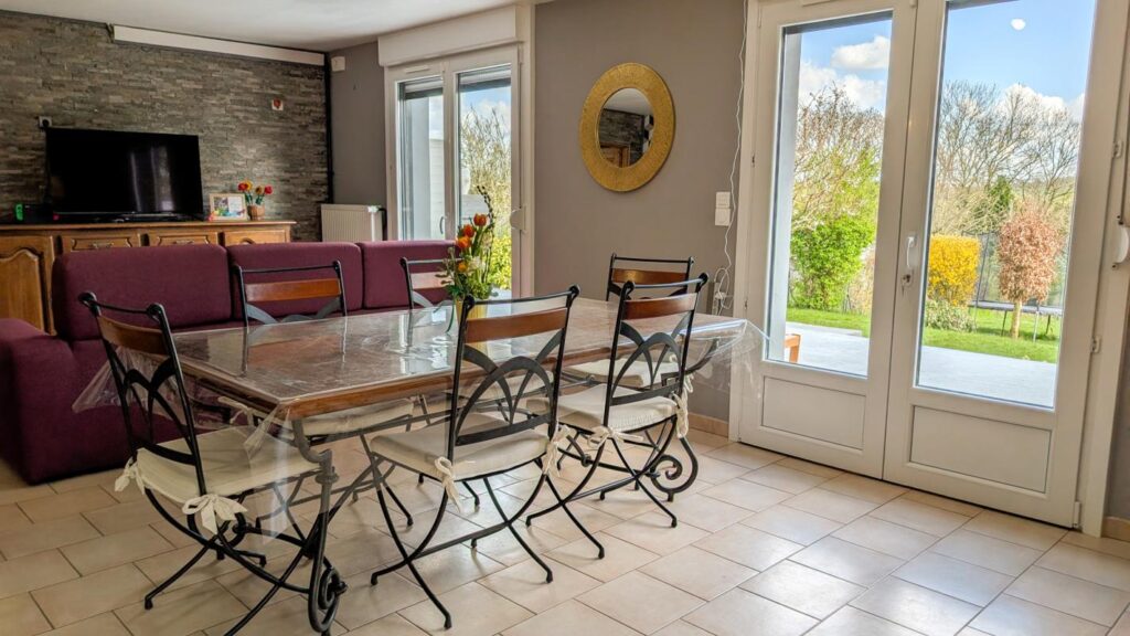 Maison individuelle de 102 m²,3 chambres,Jardin vue campagne – 5 pièces – 3 chambres – 102 m²