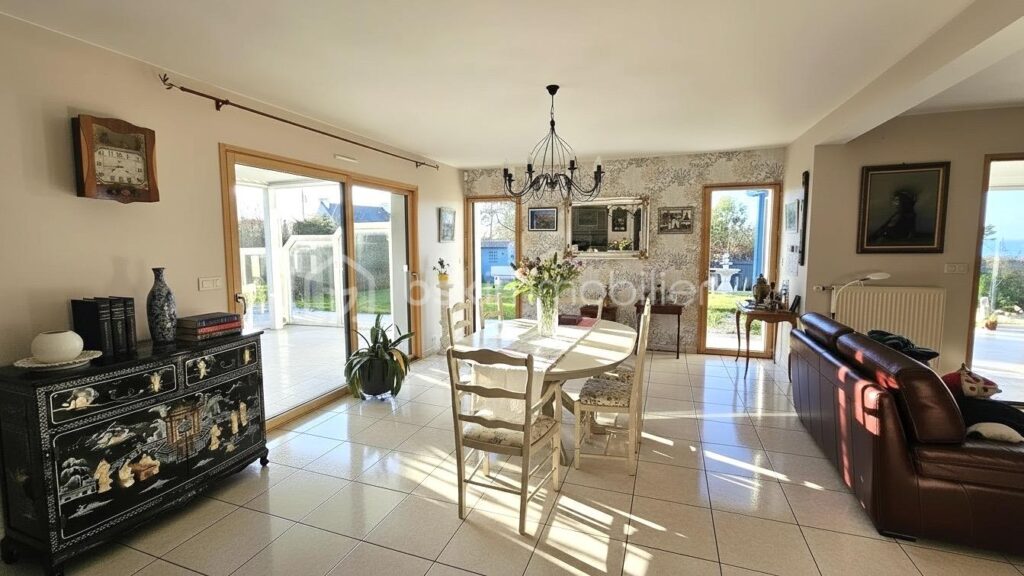 Maison d’Architecte Vue Mer – Équipée PMR – Plage 3 mn – 7 pièces – 3 chambres – 223 m²