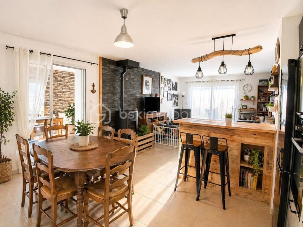 NOUVEAUTÉ sur la commune du VAL SAINT PERE ! – 6 pièces – 3 chambres – 121 m²