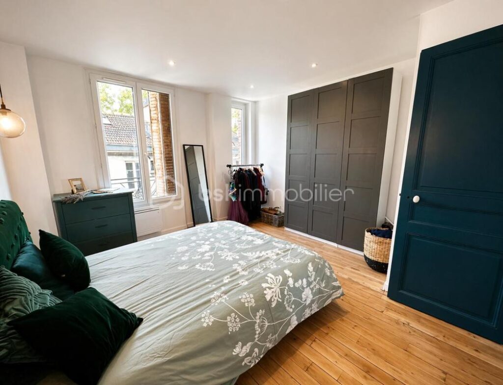 Charment 2 pièces a Pantin vue Canal de l&rsquo;Ourcq – 2 pièces – 1 chambre – 43 m²