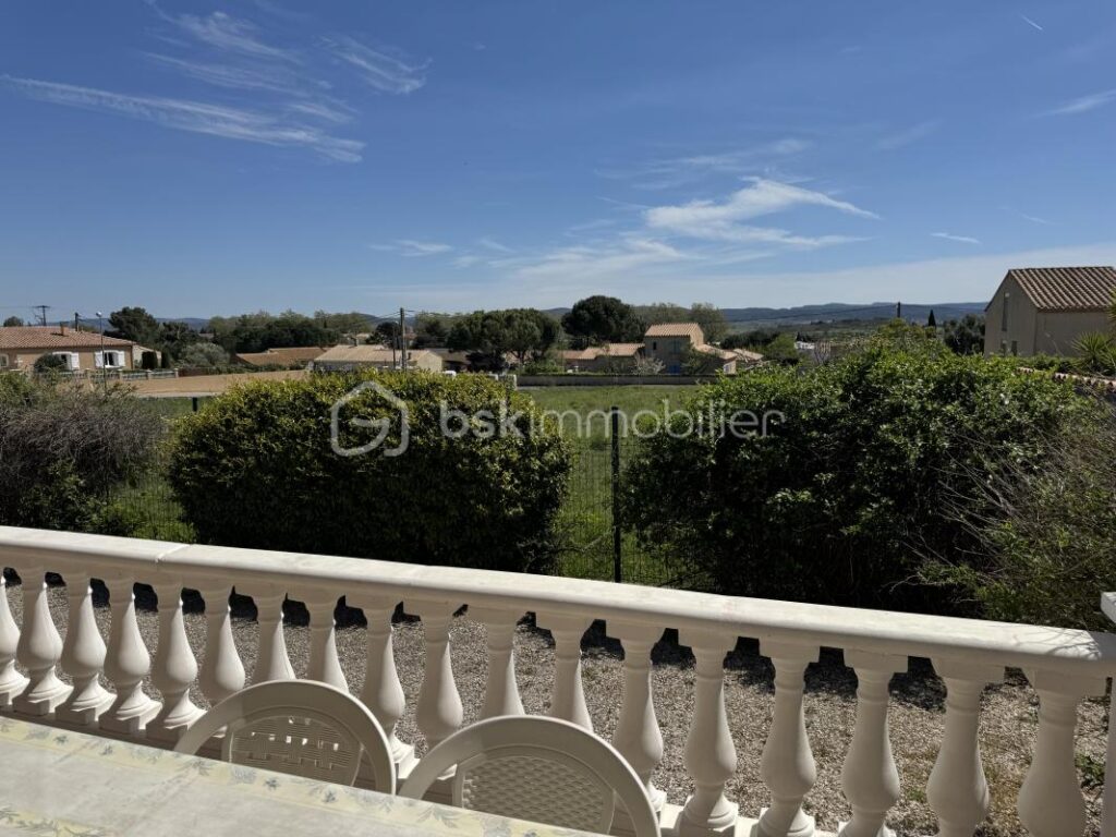 ** ** VILLA PLAIN-PIED 4 FACES AVEC PISCINE & VUE EXCEPTIONNELLE SUR LES CORBIÈRES ** ** – 5 pièces – 4 chambres – 109 m²