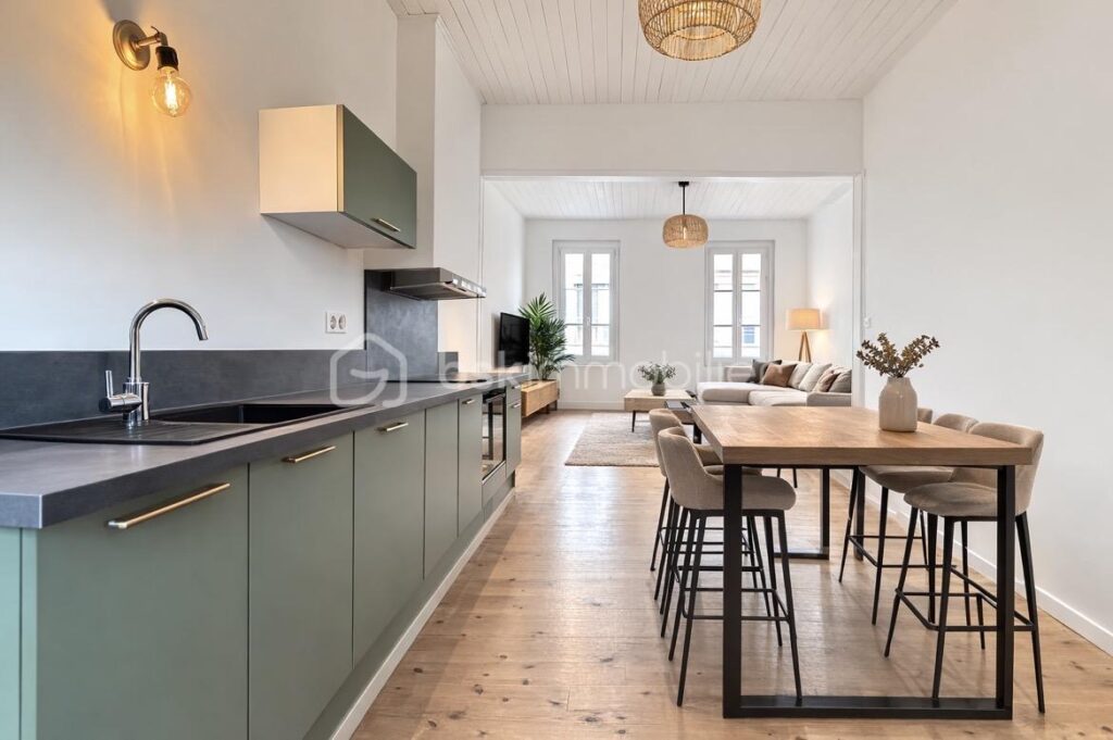 Coup de cœur Libourne – 3 pièces – 2 chambres – 66 m²