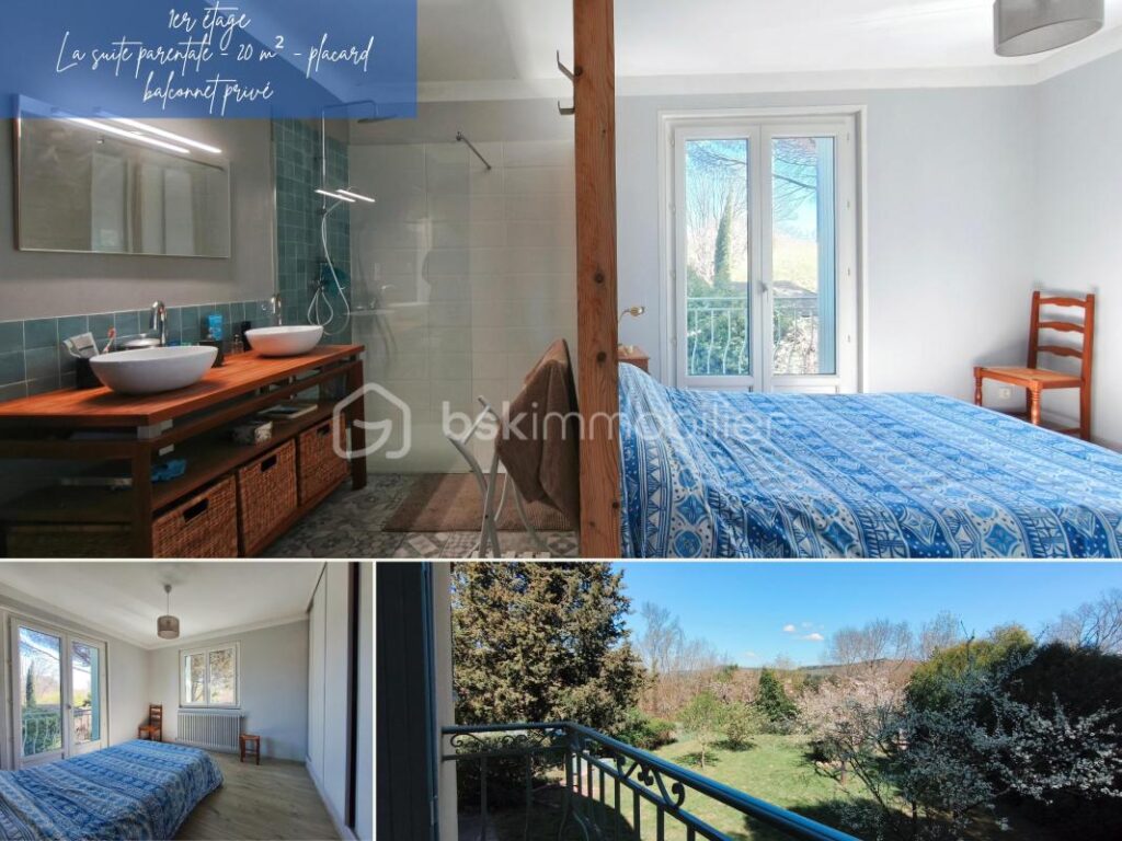 Maison familiale avec vue dominante – 6 pièces 170 m² – 6 pièces – 5 chambres – 170 m²