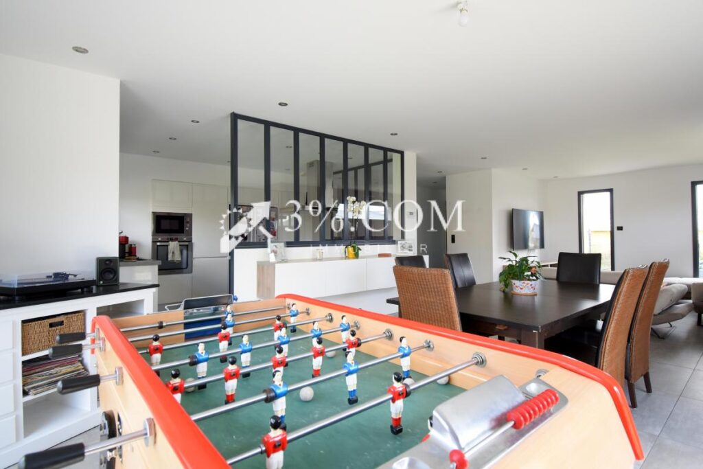 Maison moderne avec vue dégagée 141 m2 habitables Bruley – 5 pièces – 4 chambres – 141 m²