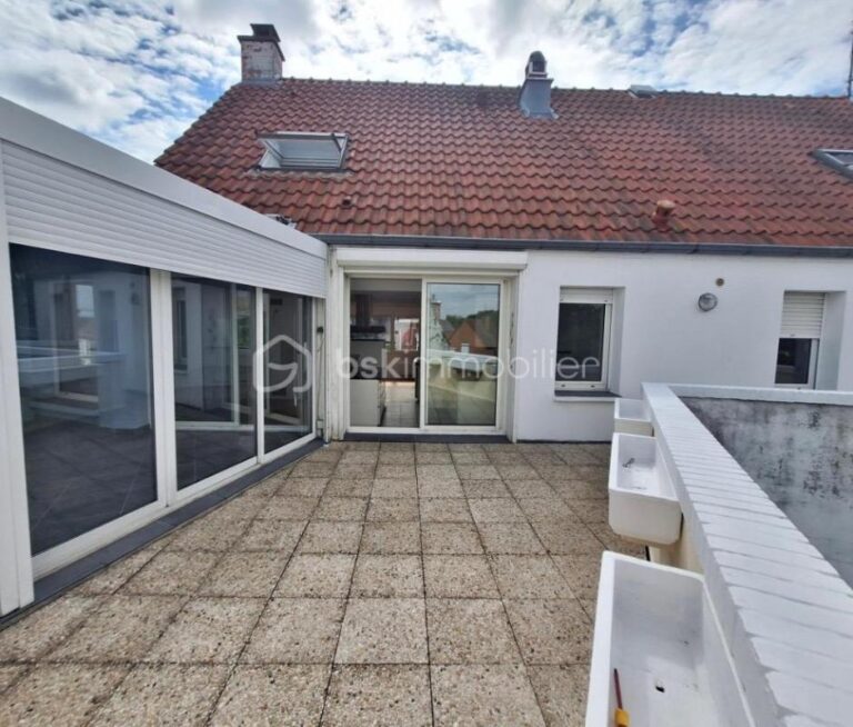 Superbe Appartement avec vue en duplex de Type 3 et bureau à Ronchin – 3 pièces – 2 chambres – 107 m²