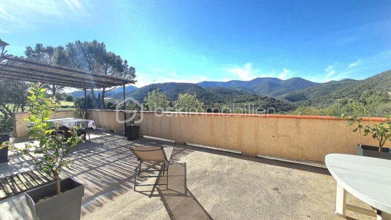 MAISON 119 M² – PLEIN SUD – 3 CHAMBRESS – TERRAIN 990 M² – VUE EXCEPTIONNELLE – 4 pièces – 3 chambres – 119 m²