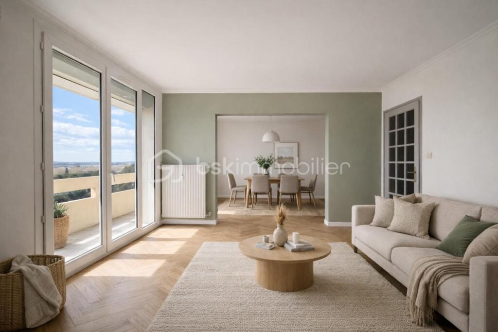 Appartement lumineux – Dernier étage – Fort potentiel – 2 pièces – 1 chambre – 65 m²