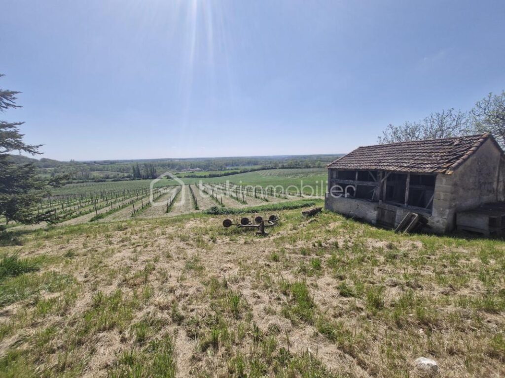 Belle maison en pierre à rénover de 150m2 avec deux dépendances de 100m2 et terrain de 47 hectares – 4 pièces – 2 chambres – 150 m²
