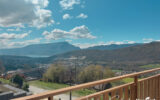 Jolie maison en parfait état avec grand terrain, piscine et belle vue lac à Grésy sur Aix – 5 pièces – 4 chambres – 119 m²