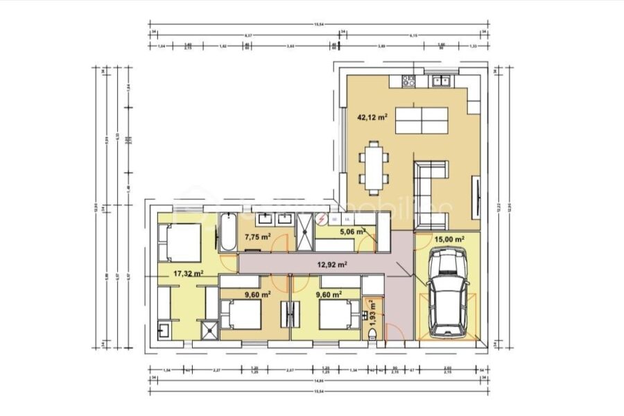 Maison à vendre à Laruscade
