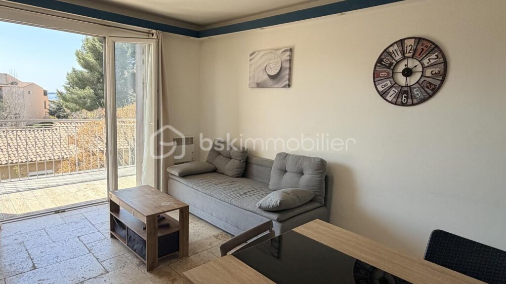 NOUVEAU ! Superbe appartement avec aperçu mer – 2 pièces – 1 chambre – 42 m²