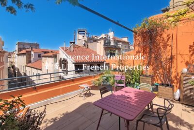 Appartement terrasse – 3 pièces – 2 chambres – 65 m²