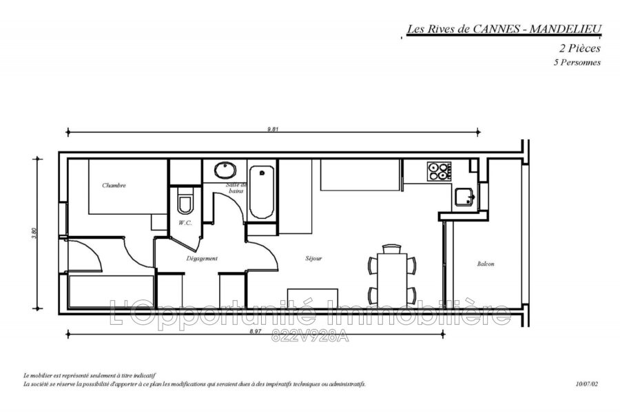 Appartement à vendre à Mandelieu-la-napoule