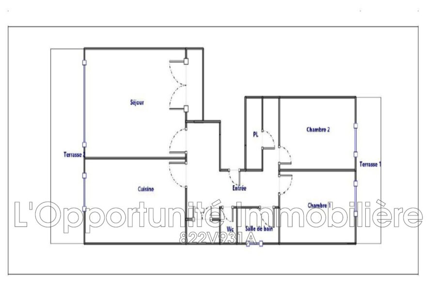 Appartement à vendre à Vallauris