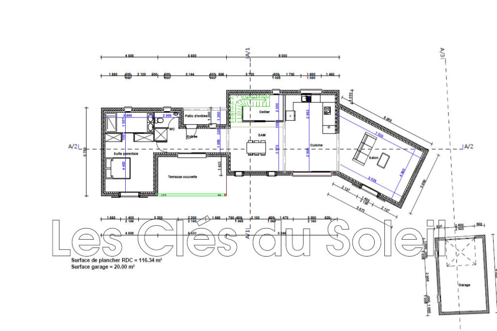 Villa contemporaine 2021 ? 160 m² ? Piscine ? Vue château ?  F – 5 pièces – 3 chambres – 160.00 m²