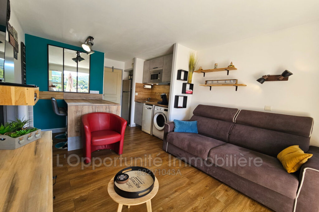 vente appartement 2 Pièce(s) – 2 pièces – 1 chambre – 27.60 m²