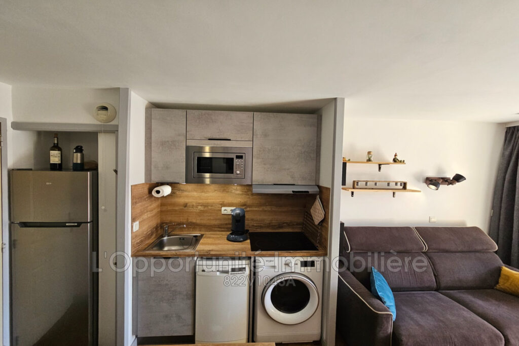vente appartement 2 Pièce(s) – 2 pièces – 1 chambre – 27.60 m²