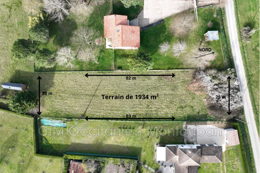 Terrain à vendre à Villebrumier